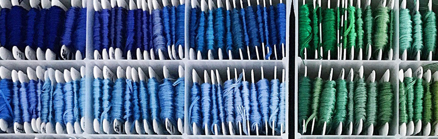Organizing and Selecting Hand Embroidery Cotton Threads