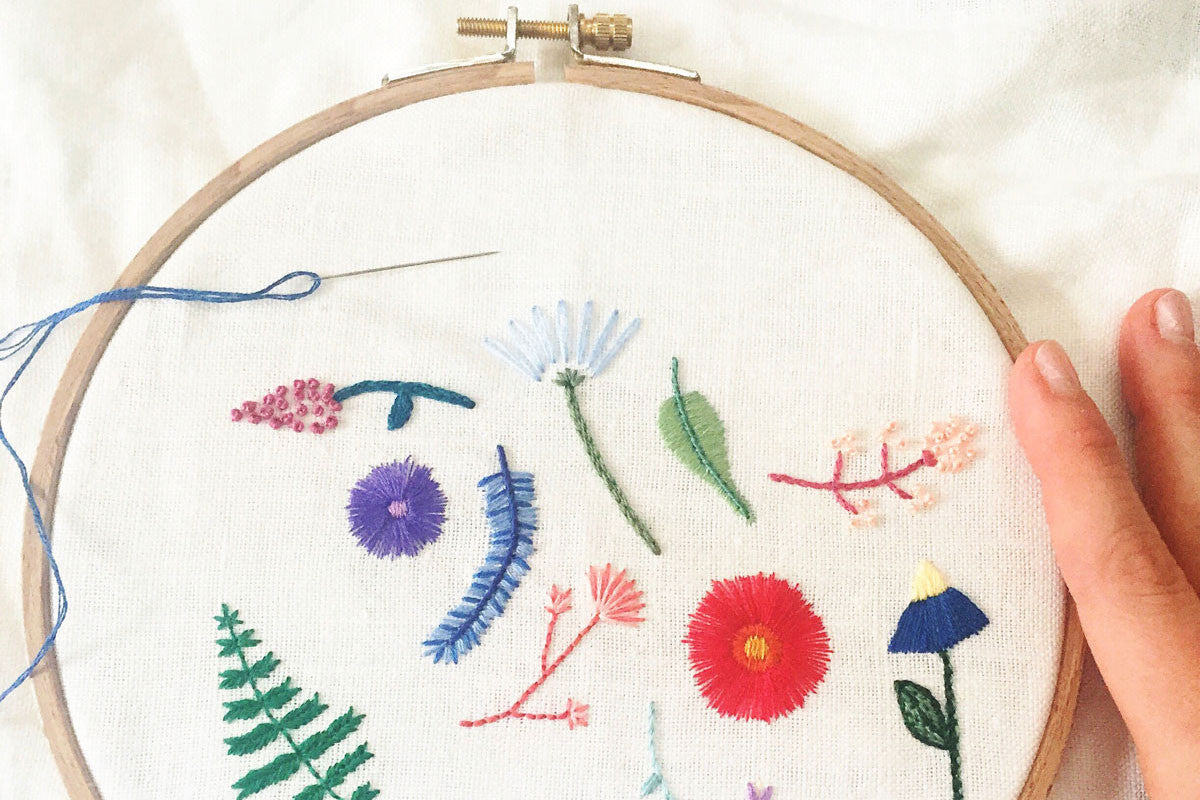 Hand Embroidery Tips: Selecting a Hoop