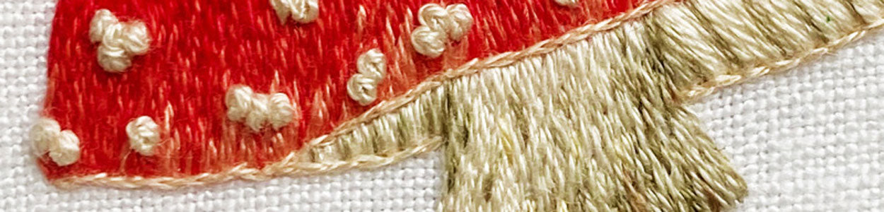 The Embroidered Mushroom Collection