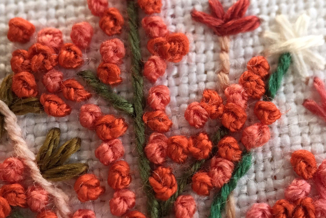 French Knots Up Close!