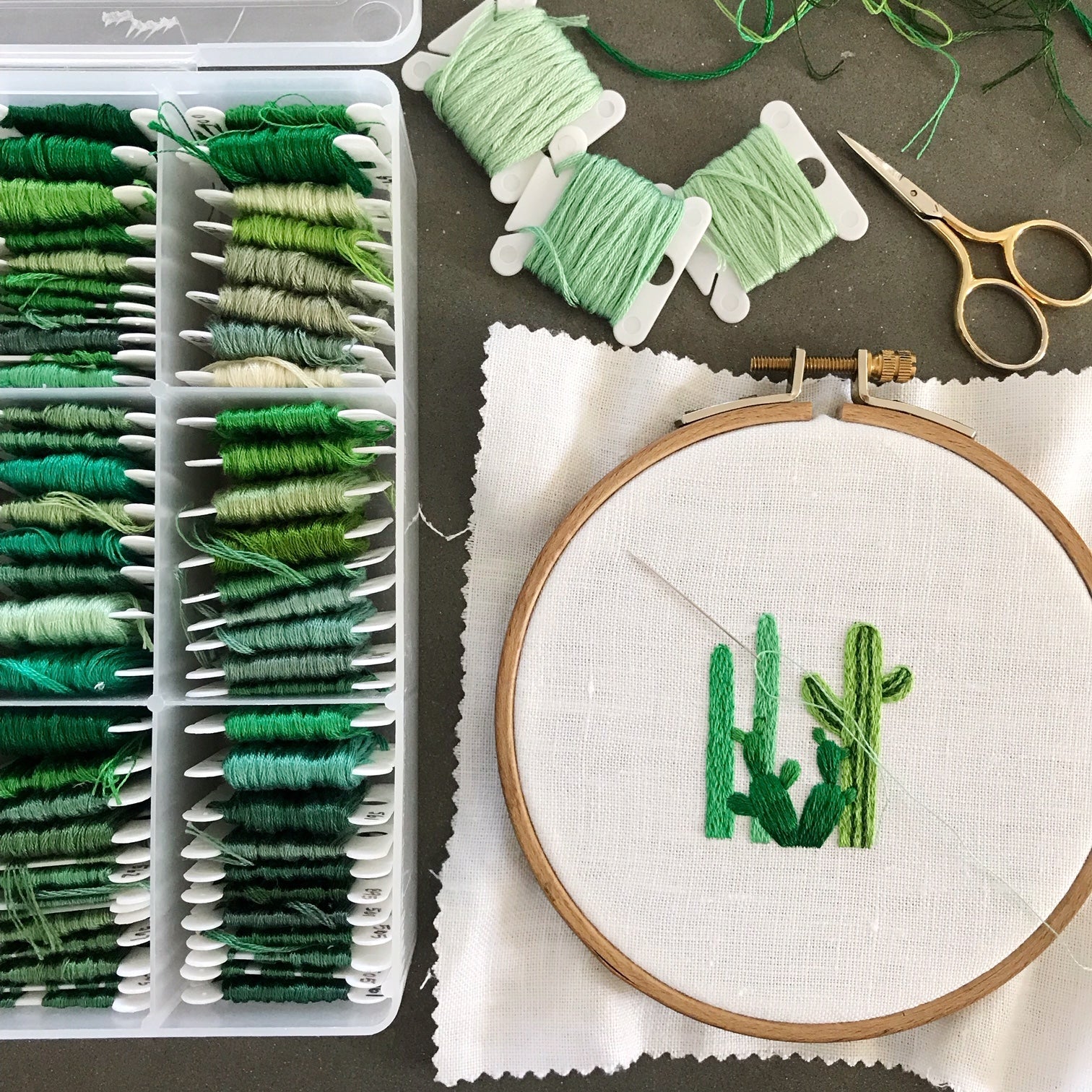 Happy Cactus Designs Hand Embroidery Essentials Guide - Digital Download
