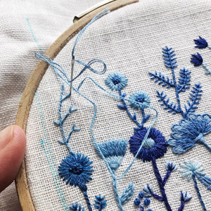 Happy Cactus Designs Hand Embroidered Art • Image and Design Copyright Happy Cactus Designs LLC