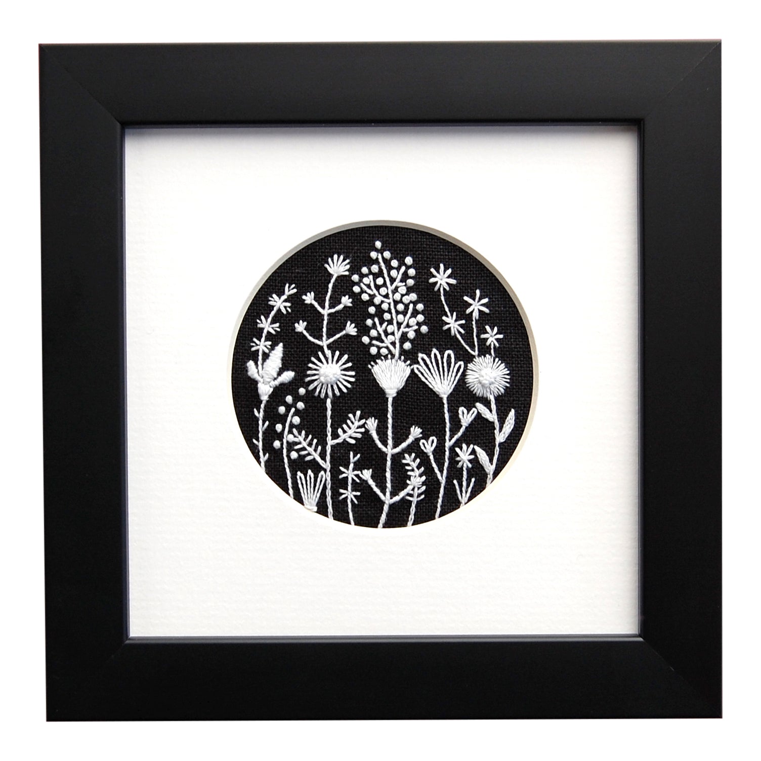 Happy Cactus Designs Hand Embroidered Artwork • Image and design copyright Happy Cactus Designs LLC 2019