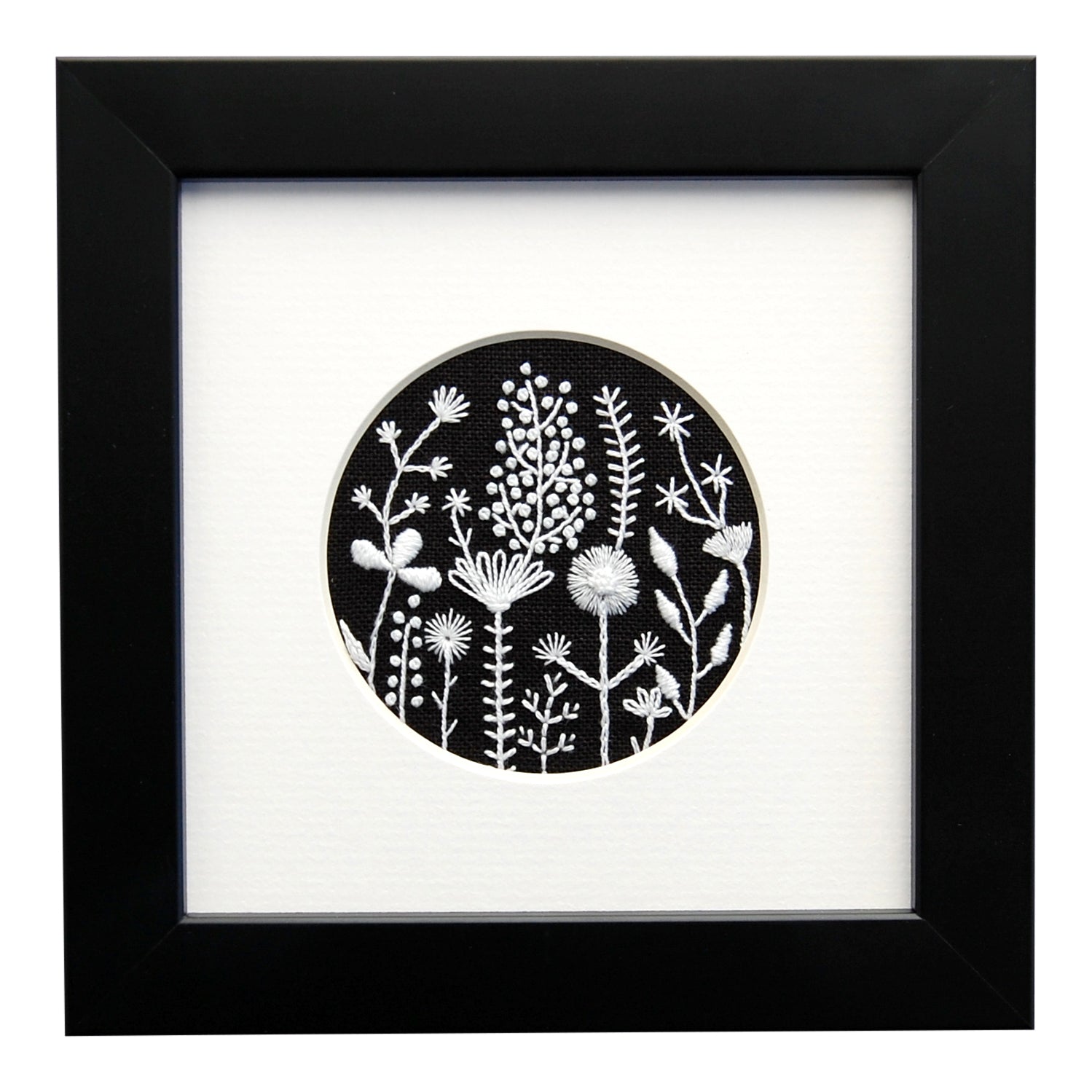 Happy Cactus Designs Hand Embroidered Artwork • Image and design copyright Happy Cactus Designs LLC 2019