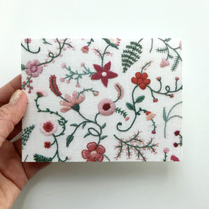 Happy Cactus Designs Hand Embroidered Photo Stationery. Image and design copyright Happy Cactus Designs.