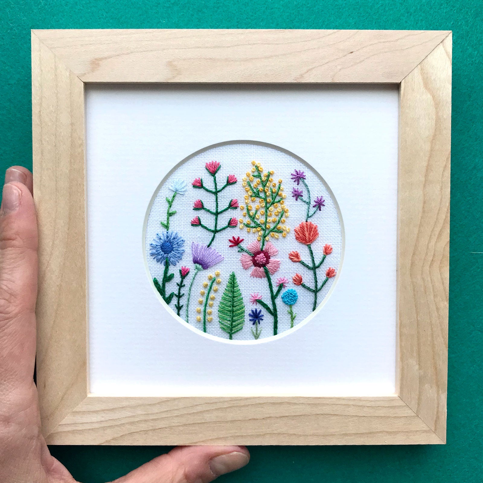 Happy Cactus Designs Hand Embroidery • Design and Image Copyright Happy Cactus Designs LLC