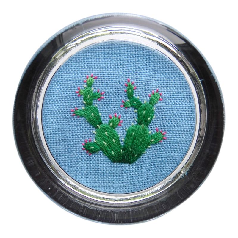 Happy Cactus Designs Hand Embroidery • Design and Image Copyright Happy Cactus Designs LLC