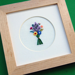 Happy Cactus Designs Hand Embroidered Art • Image and Design Copyright Happy Cactus Designs LLC