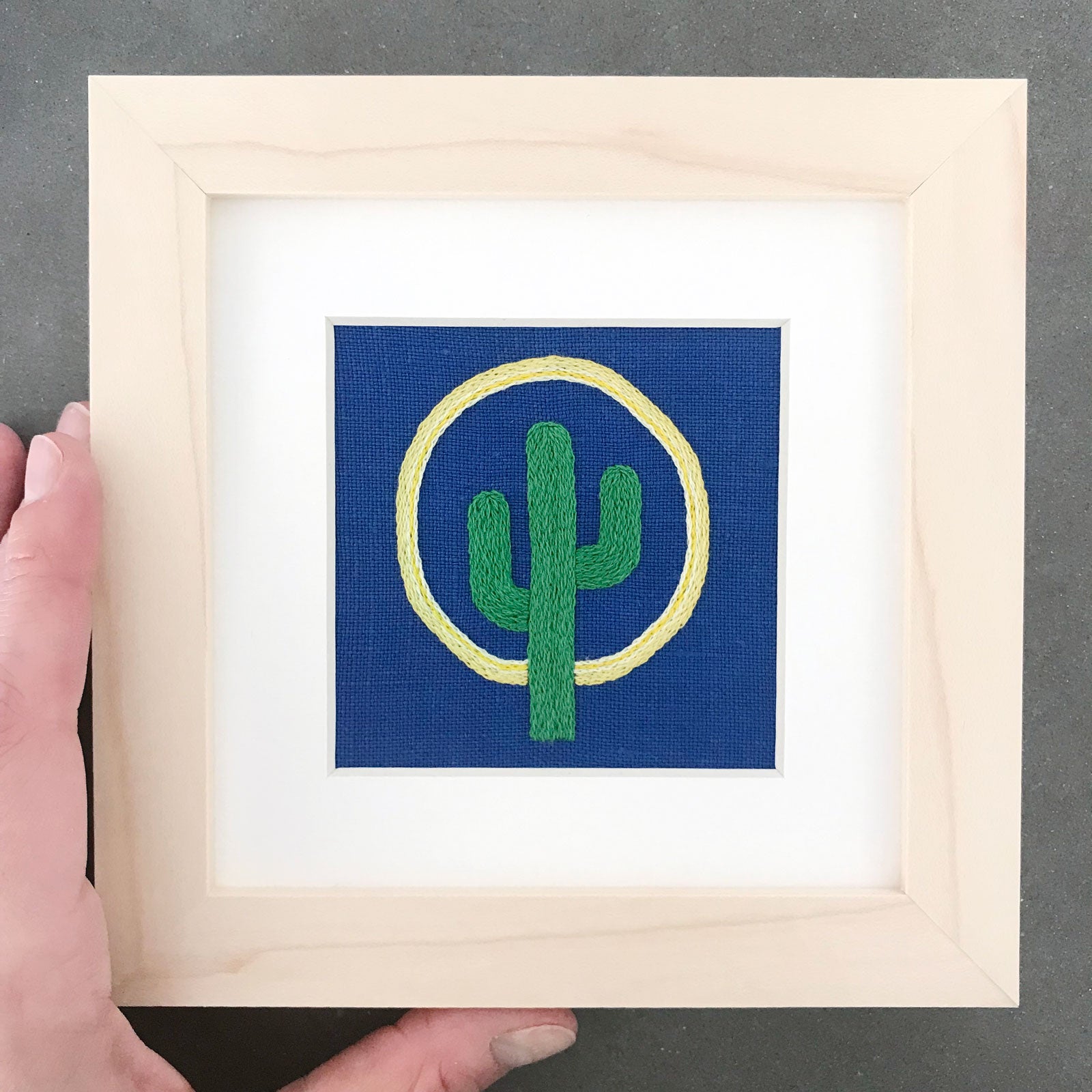 Happy Cactus Designs Hand Embroidery • Design and Image Copyright Happy Cactus Designs LLC