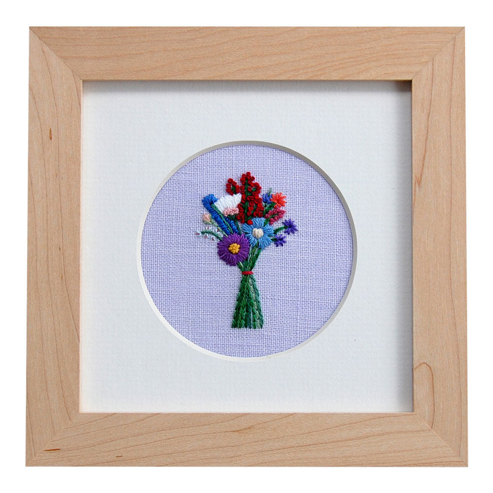 Happy Cactus Designs Hand Embroidered Art. Image and design copyright Happy Cactus Designs.