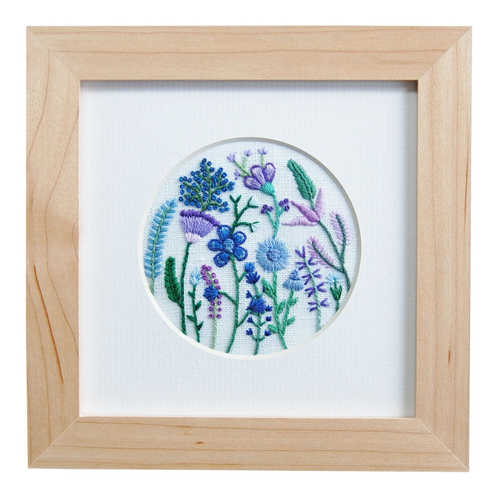 Happy Cactus Designs Hand Embroidered Art. Image and design copyright Happy Cactus Designs.