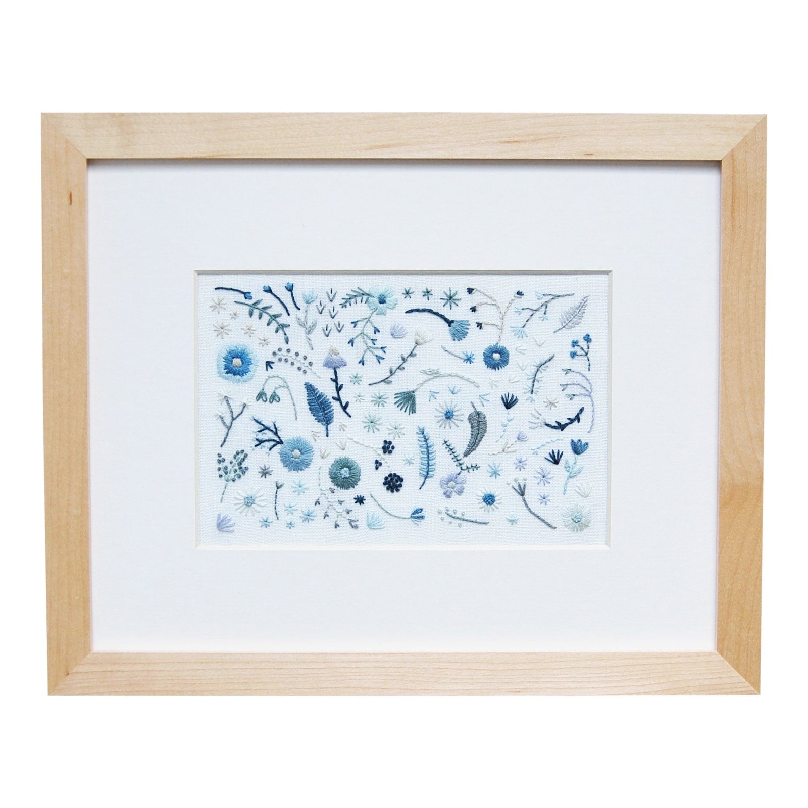 Happy Cactus Designs Hand Embroidered Art. Image and design copyright Happy Cactus Designs.